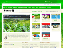 Tablet Screenshot of baurs.com