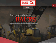 Tablet Screenshot of baurs.pl